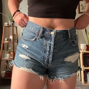 Boyfriend jean Aeropostle shorts
